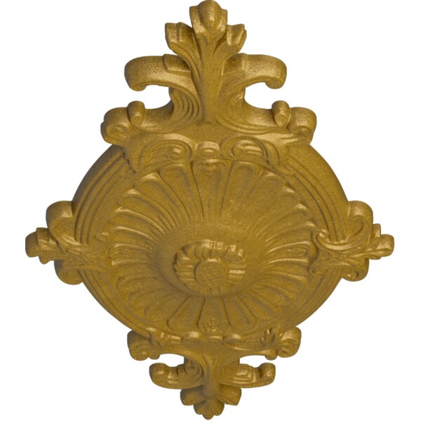 Quentin Ceiling Medallion, Hand-Painted Pharaohs Gold, 23 1/2W X 12 1/4H X 1 1/2P